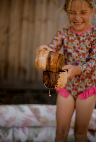 Wooden Measuring cups set of 4