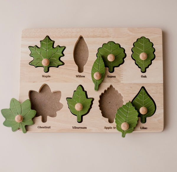 Montessori Leaf Puzzle