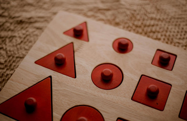 Toddler Knob Shape Puzzle