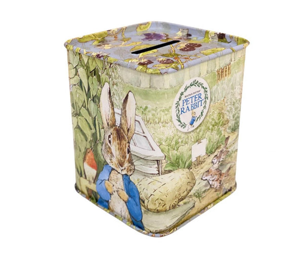 Beatrix potter money tin