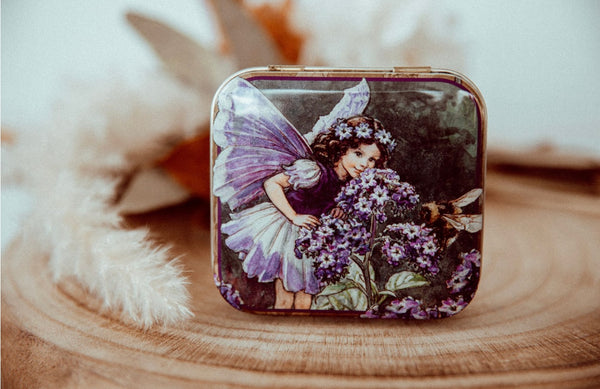 Flower fairies tin- heliotrope