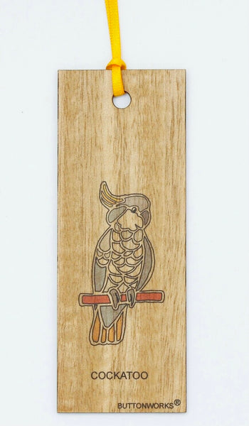 Coloured Cockatoo Bookmark