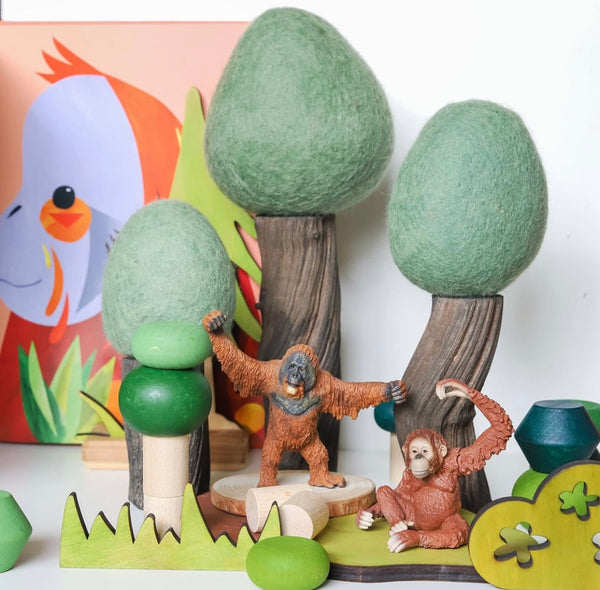 Papoose Earth Trees Summer Set 3pc