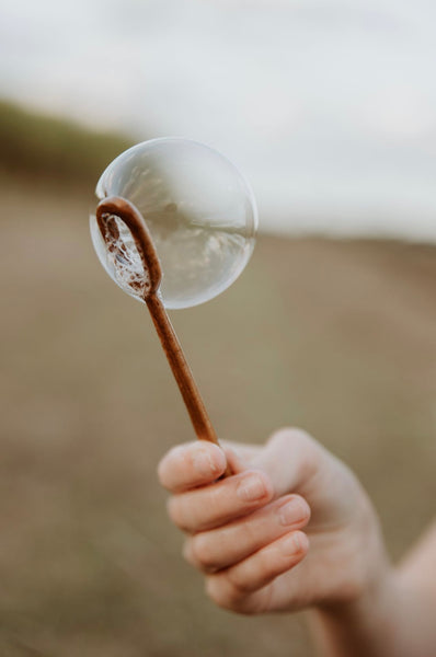 Single Teak Bubble Stirrer