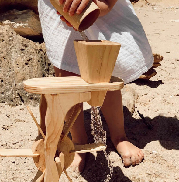 Wooden Water & Sand Wheel