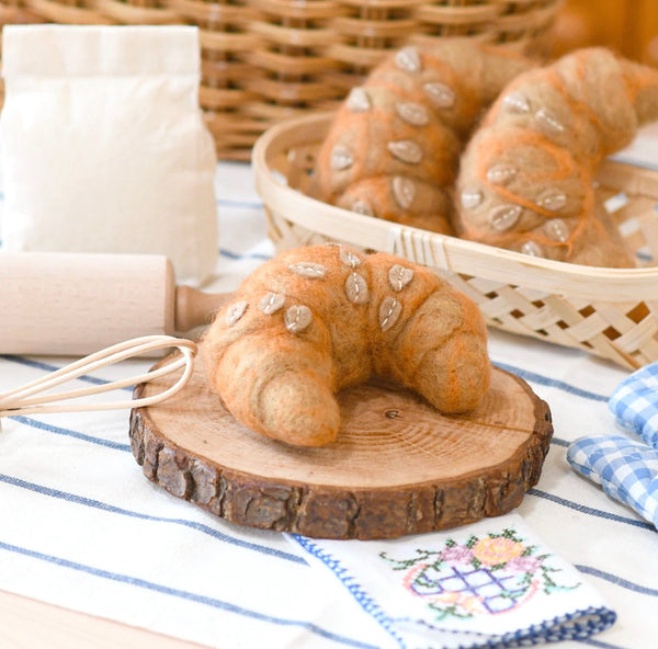 Felt Almond Croissant