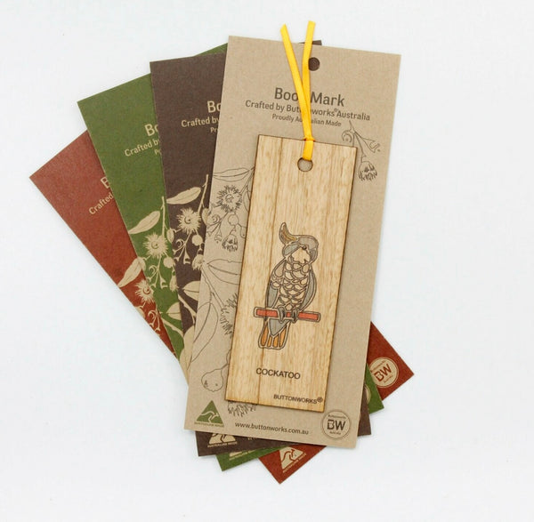 Coloured Cockatoo Bookmark