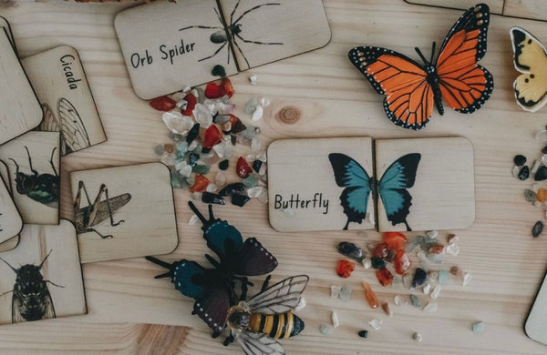 Australian Themed Matching Puzzles - Bugs (18 Pce)