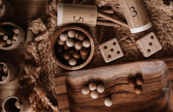 Wooden Dice (Set of 2)