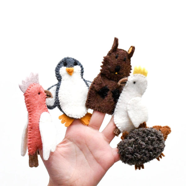 Australian Animals B - Finger Puppet Set