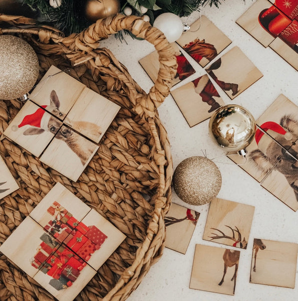 32 Piece 8 Christmas Theme Puzzle