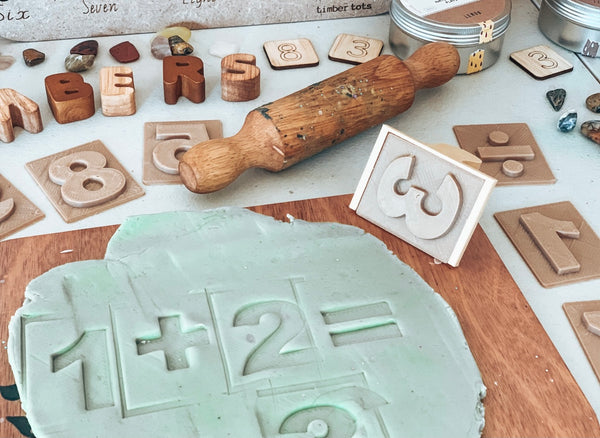 Number Eco stamp set (without handle)
