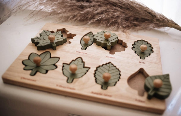 Montessori Leaf Puzzle