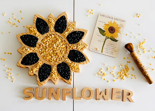Sunflower Sensory Tray