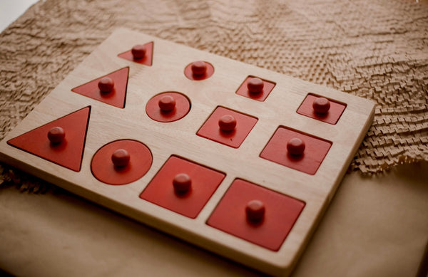Toddler Knob Shape Puzzle