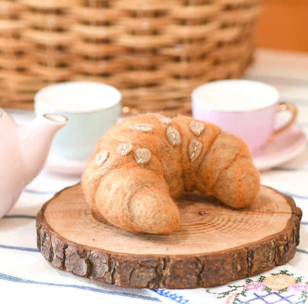 Felt Almond Croissant