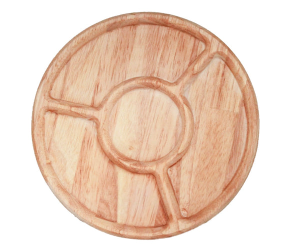 Round Dividing Montessori Tray