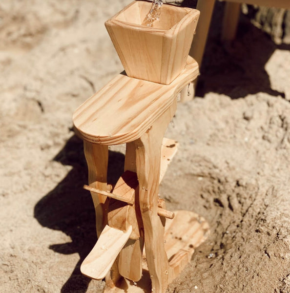 Wooden Water & Sand Wheel