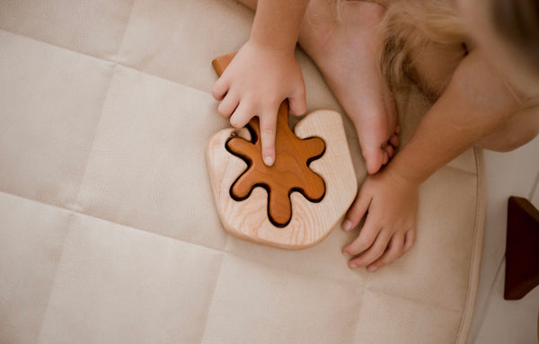 Two Toned Wooden Trees