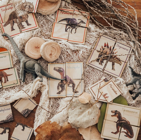 32 Piece 8 Dinosaur Theme Puzzle