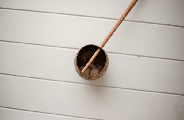 Mini Coco shell water scoop