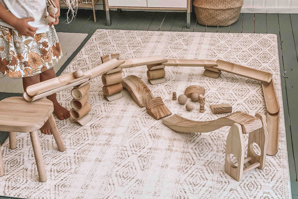 Large Sized Wooden Balls set