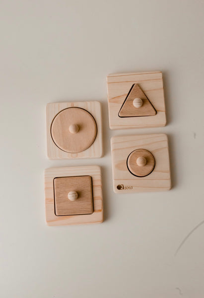 Single Shape Puzzle set of 4