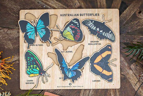 Australian Butterfly Puzzle