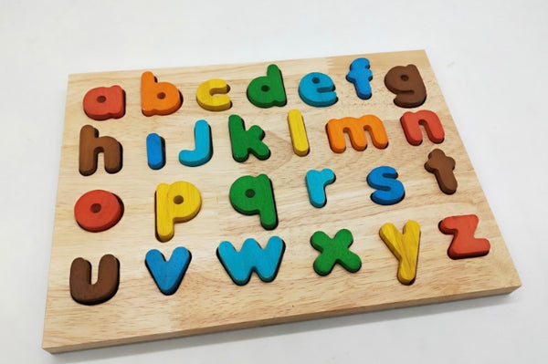 Lower Case Letter Puzzle - Coloured