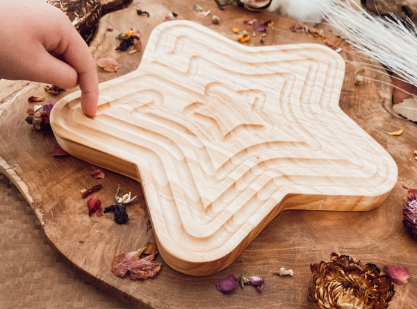 Star Shaped Finger Labyrinth