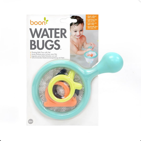 WATER BUGS FISHING NET WITH BUGS BATH TOY - BLUE
