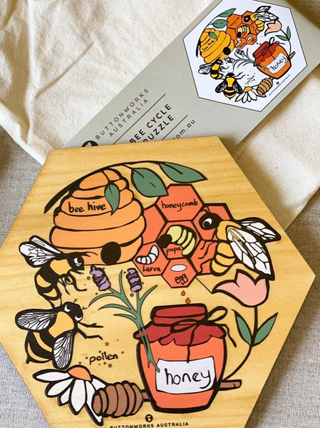 Honey Bee Cycle Puzzle
