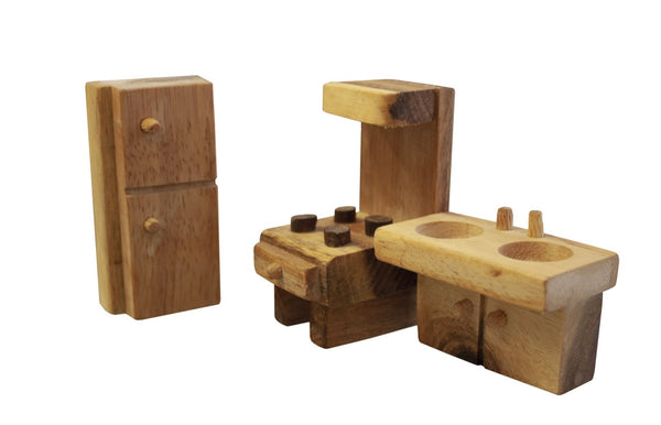 Doll kitchen set