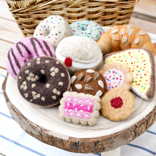 Felt Doughnuts Donuts (Set of 4)