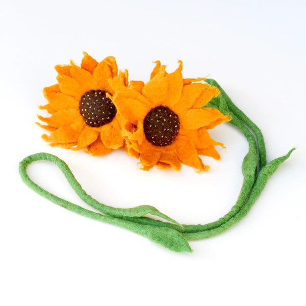 Sunflowers Teepee Topper Garland