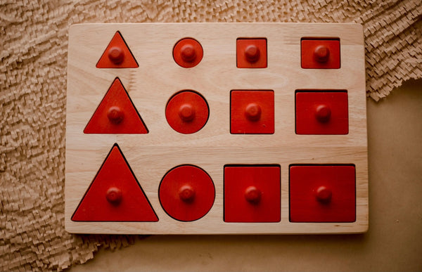 Toddler Knob Shape Puzzle