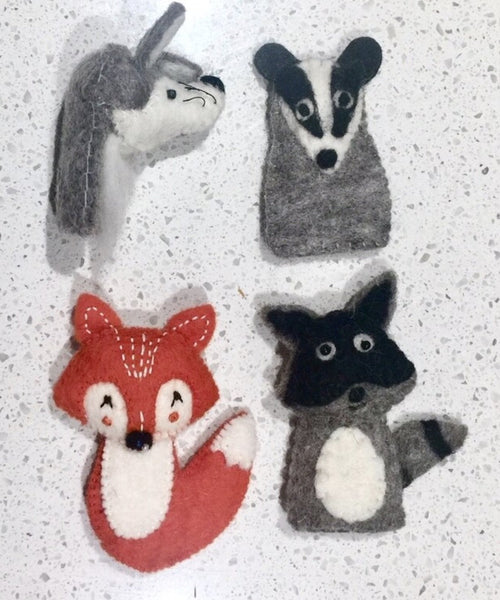 Woodland Finger Puppets