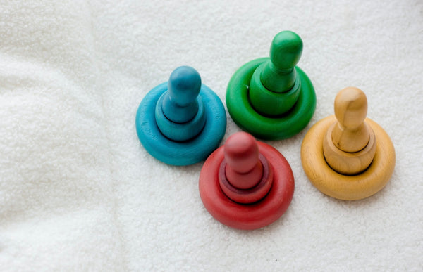 Rainbow People Cups and Rings