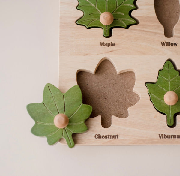 Montessori Leaf Puzzle