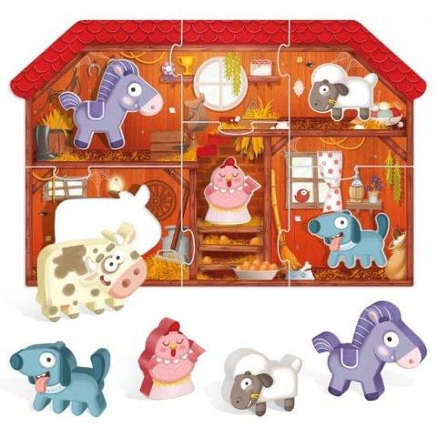Montessori My First Puzzle The Farm