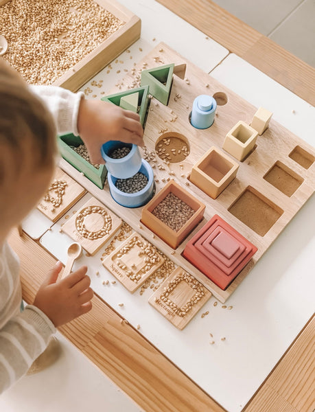 3D Sorting and Nesting board