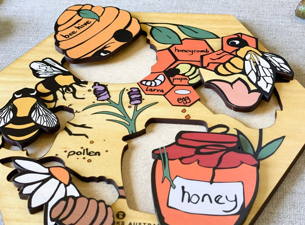 Honey Bee Cycle Puzzle