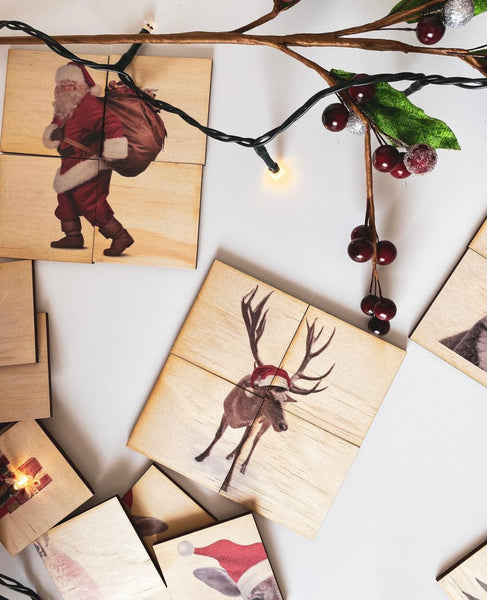 32 Piece 8 Christmas Theme Puzzle