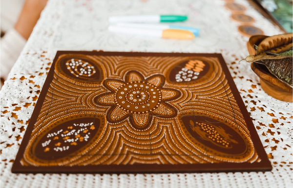 Aboriginal Winanggaay puzzle- Bush Food