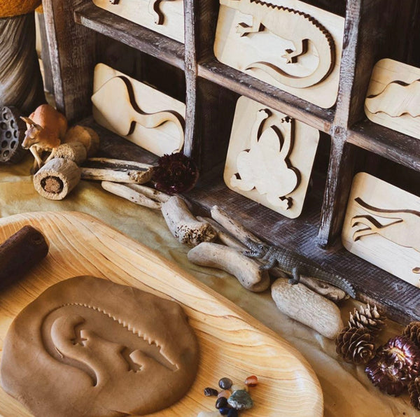 6pc Indigenous themed Animal Stamp Pack