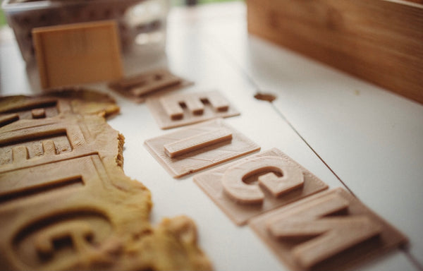 Alphabet Eco stamp set (without handle)