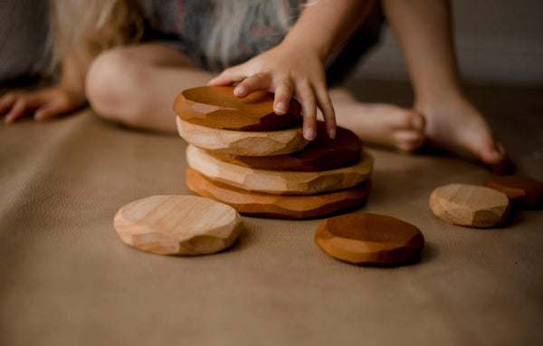 Two Toned Stacking Stones