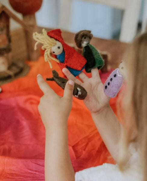 Red Riding Hood- Finger Puppets