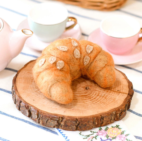 Felt Almond Croissant