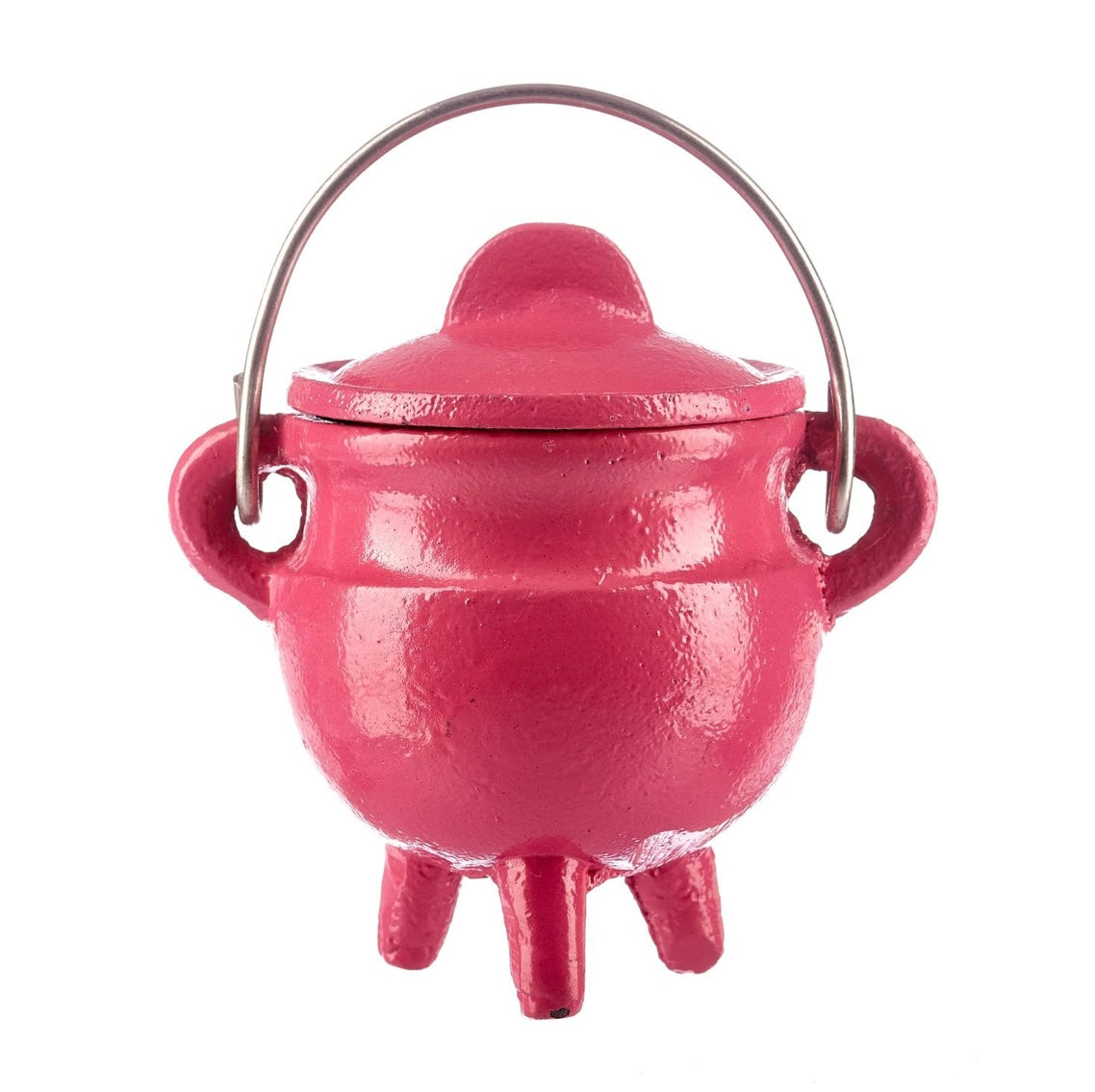 Plain pink cauldron – Three Wild Sprouts